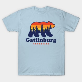 Gatlinburg Tennessee Bear Great Smoky Mountains T-Shirt